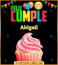 Feliz Cumple gif Abigail